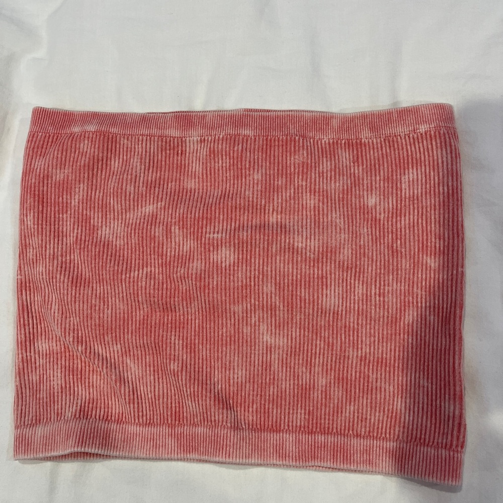 Aeropostale Pink Ribbed Mini Skirt